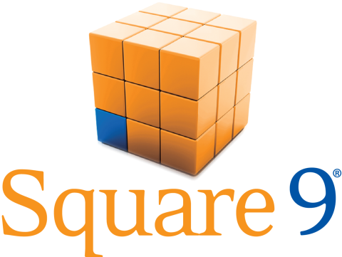 Square 9 logo
